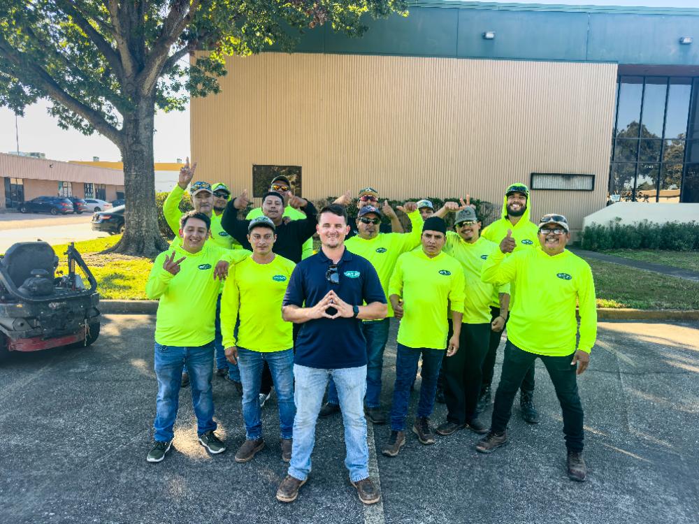 The team at Absolute Lawn Care and Landscaping